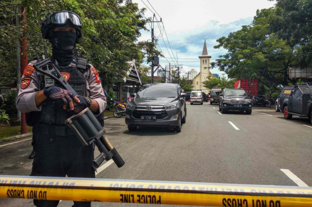 Indonesia cathedral rocked by Palm Sunday suicide bombing