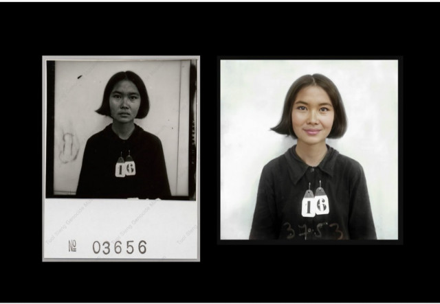 A Story about an Irish Artist’s Putting Smiles on Photos of Tuol Sleng’s Victims Causes an Uproar Among Cambodians