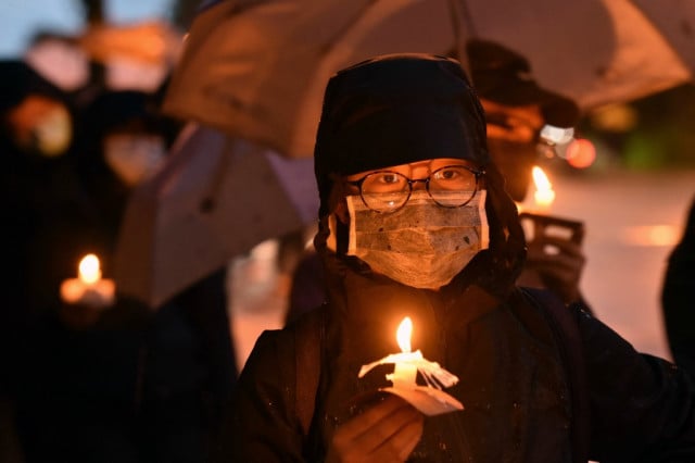 China blasts US and EU consulates in Hong Kong for Tiananmen candles