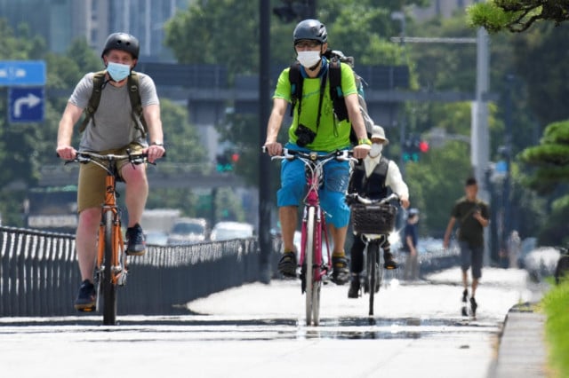 Heatwave hits Japan site of Olympic marathon