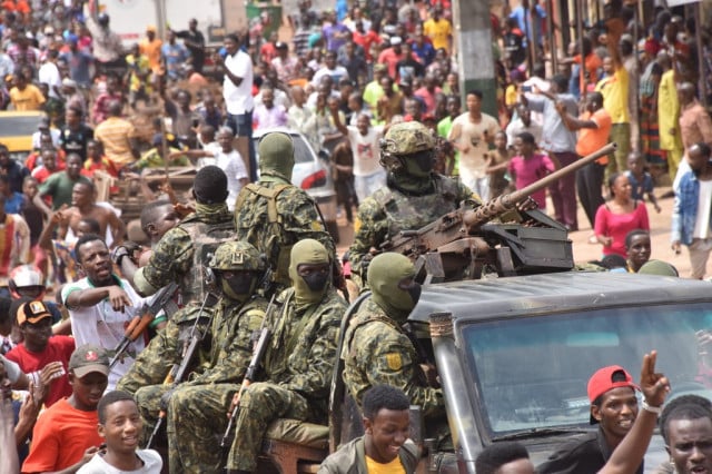 Army seizes power in Guinea, holds president