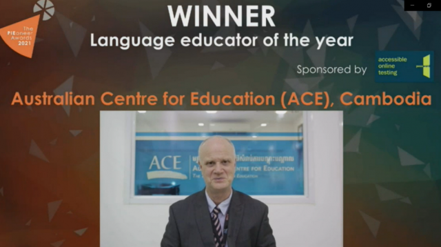 Cambodia School wins 2021 Language Educator of the Year Award on Global Stage