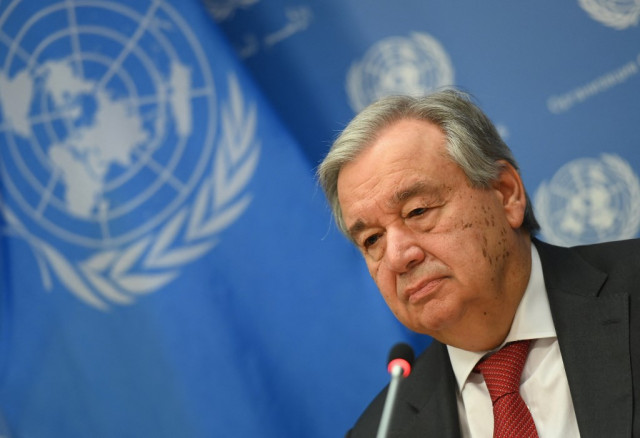 Guterres to AFP: We must have 'dialogue' with the Taliban and avoid 'millions of deaths'