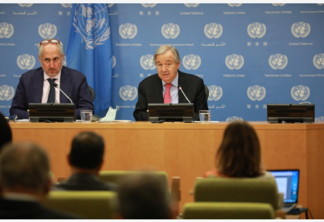 UN chief calls for action on Covid-19, climate