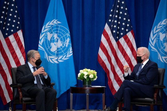 Biden bids to renew US leadership in UN speech