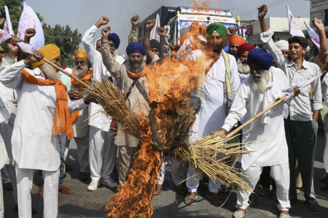 India minister's son arrested over deaths at farmer protest