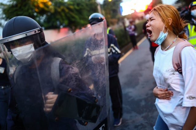 Thailand protests fade but the hardcore battle on