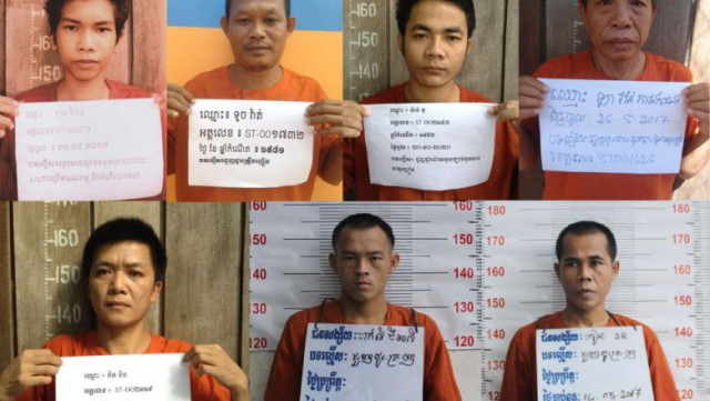 All Seven Stung Treng Prison Escapees Now Detained