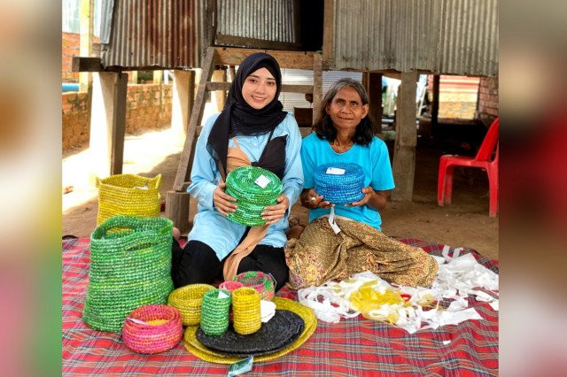 Woman Creates Jobs from Plastic Waste