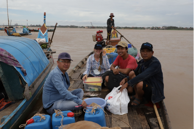 Studying Fish through Larvae Collection in the Mekong