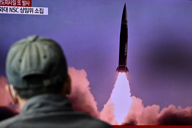 North Korea fires suspected ballistic missile into sea