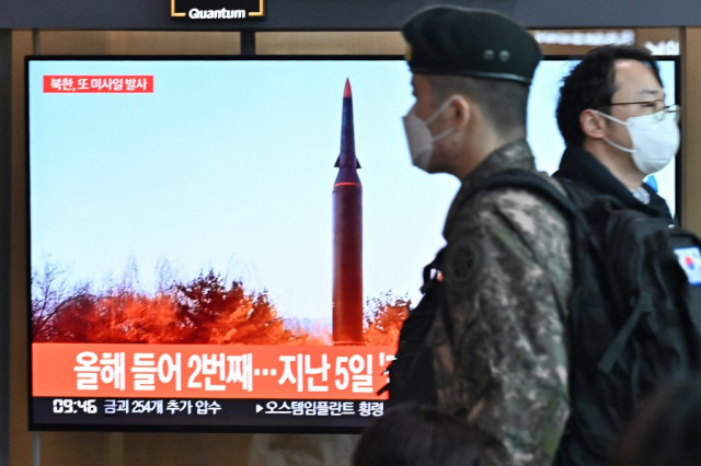 North Korea fires 'suspected ballistic missile'