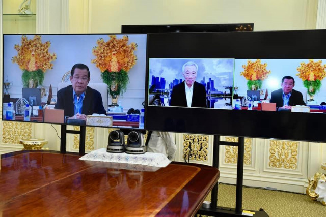 Cambodia and Singapore Agree on ASEAN Foreign Ministers Discussing Chair’s Proposals on Myanmar Crisis