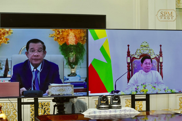 Hun Sen Urges Myanmar to End Violence