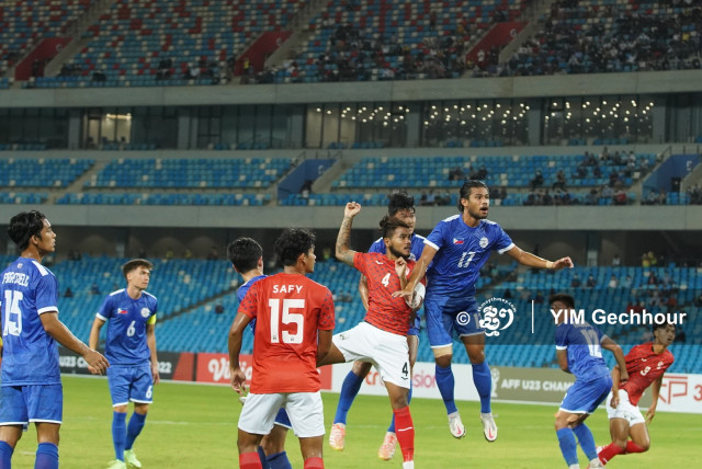 AFF U23: Cambodia Wins Philippines 1-0