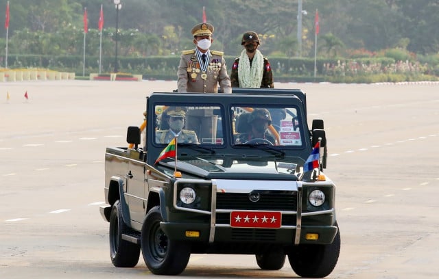 Myanmar army says will 'annihilate' coup opponents on crackdown anniversary