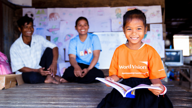 "READ LOUDER": World Vision Promotes Reading in Rural Cambodia