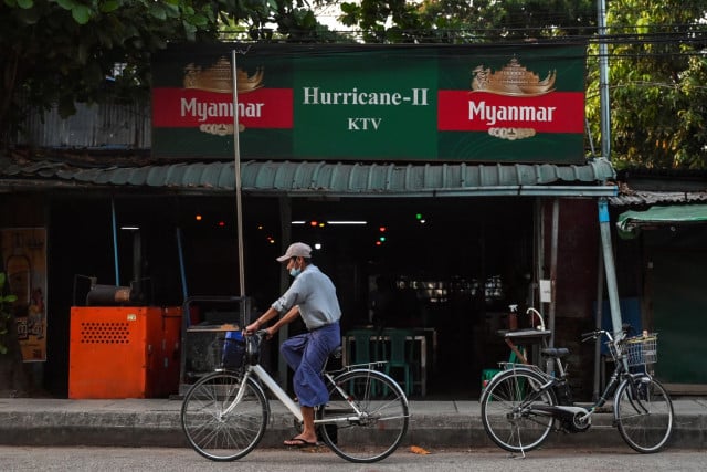 Myanmar military's beer sales tumble after junta boycott