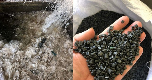Turning Plastic Wastes to Resin Pellets to Preserve the Environment