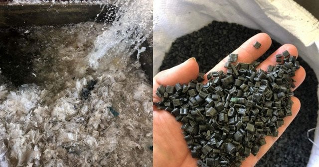 Turning Plastic Wastes to Resin Pellets to Preserve the Environment