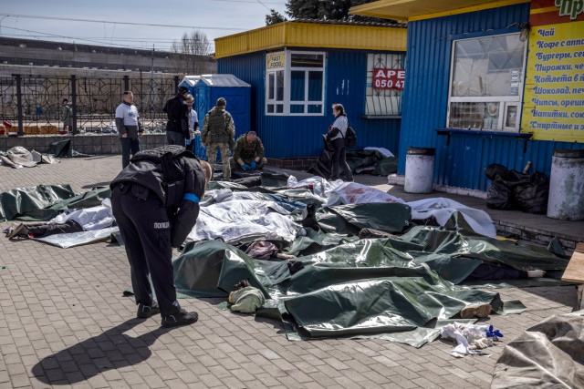 Ukraine says 1,200 bodies found near Kyiv as east braces for onslaught