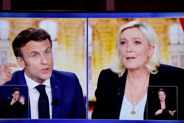 The key moments in French presidential debate