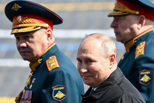 Putin defends Ukraine offensive as Russia marks Victory Day