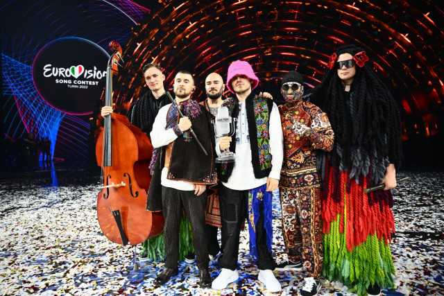 Ukraine folk rappers boost war morale with Eurovision triumph