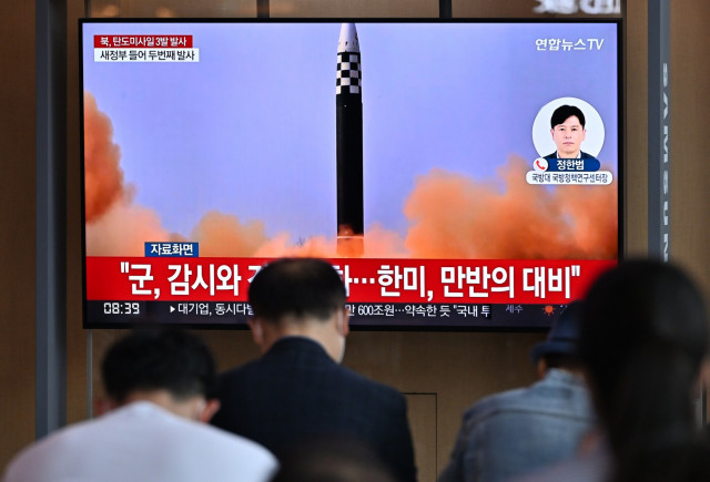 S.Korean military says N.Korea launched two ballistic missiles: Yonhap