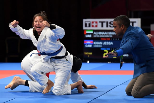 Jessa Khan wins gold in 2022 JJIF Jiu-Jitsu World Championship - Khmer Times