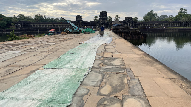 Angkor Wat Causeway Restoration Nears End