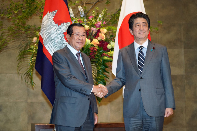 PM Hun Sen Sends Condolences over Abe Killing