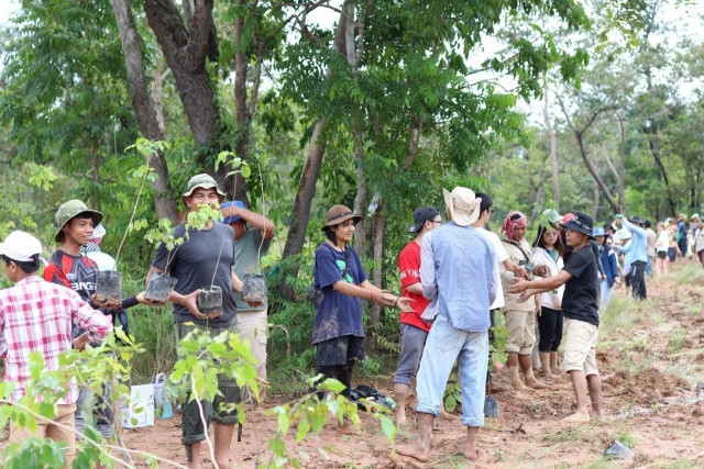 Massive Tree-Planting Ceremony to Preserve Forest Sanctuary in Oddar Meanchey