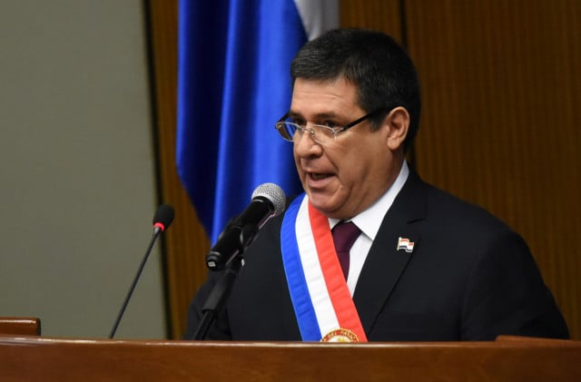 US slaps ban on former Paraguay leader over corruption