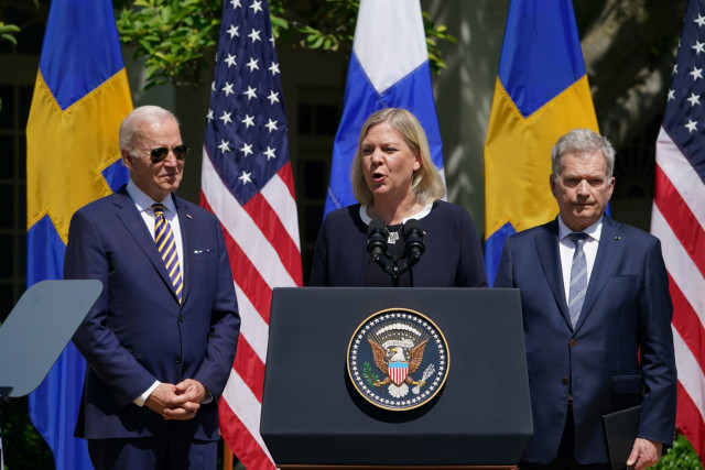 US ratifies Finland, Sweden accession to NATO
