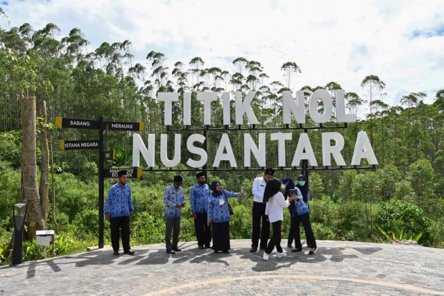 Indonesia celebrates first independence day at future capital