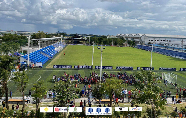 KMH Park Stadium Opens with Cup for kids