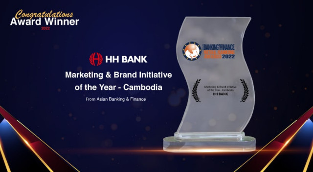 HH BANK wins Marketing & Brand Initiative of The Year 2022 – Cambodia Award