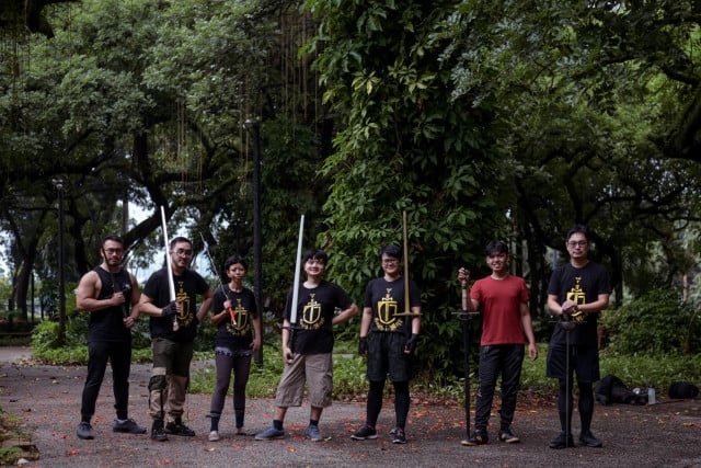 Indonesian knights keep medieval sword-fighting alive