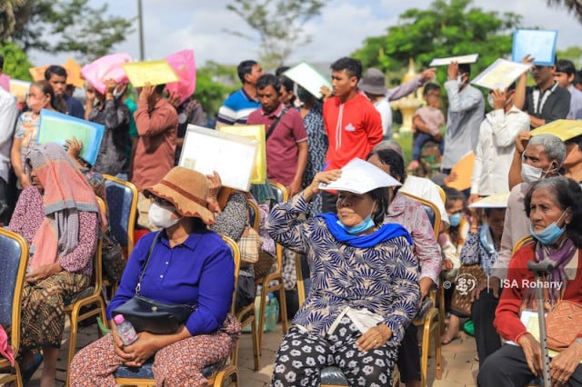 People Ordered to Leave their Homes Illegally Built near Angkor Wat Are Concerned about their Livelihood once away from the Temple 