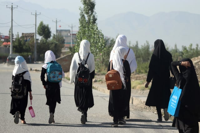 Five Afghan girls' schools reopen after student demands