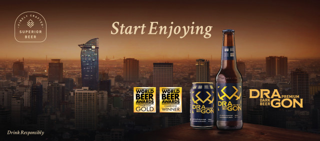 Dragon Premium Dark Beer wins two awards at Word Beer Awards 2022