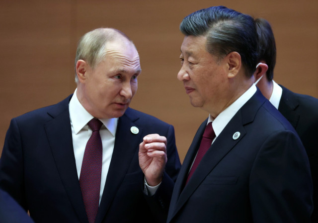 Xi, Putin look to challenge world order at regional summit