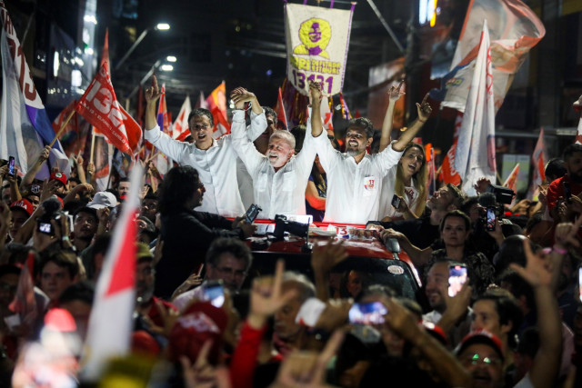 Bolsonaro, Lula hold final rallies before Brazil vote