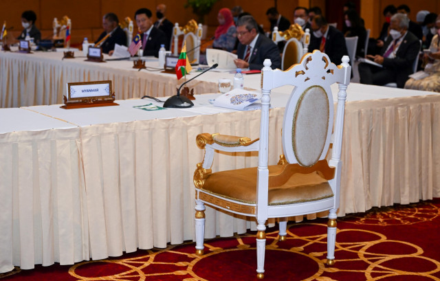 Myanmar's ASEAN Seat Remains Empty