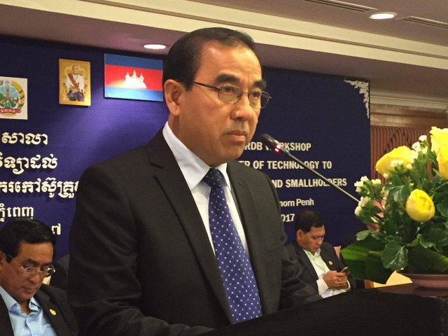 Veng Sakhon Fired as Agriculture Minister