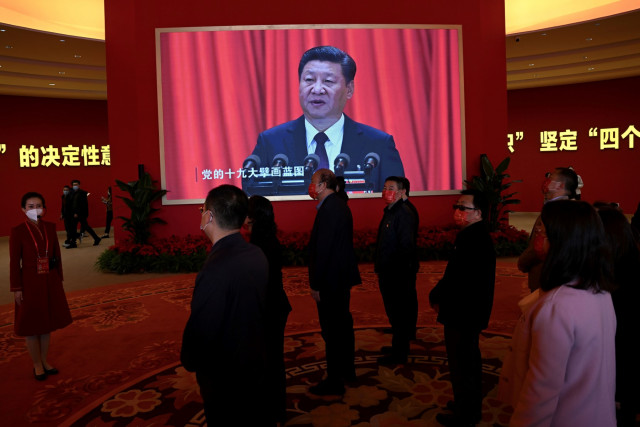 China celebrates President Xi in massive exhibition