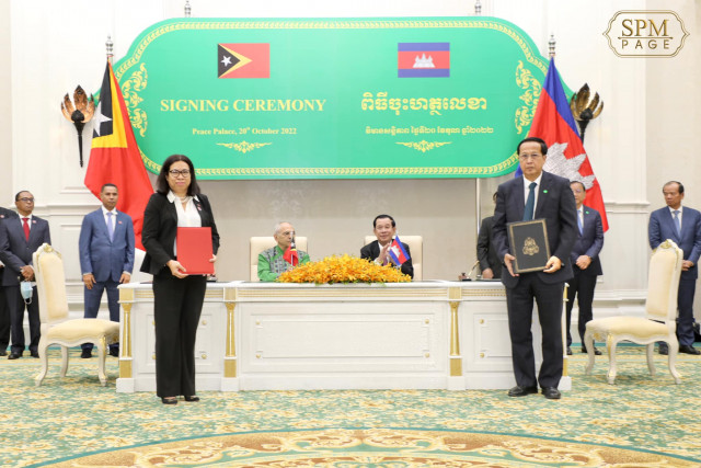 Cambodia, Timor-Leste Sign Flights and Rice Pacts