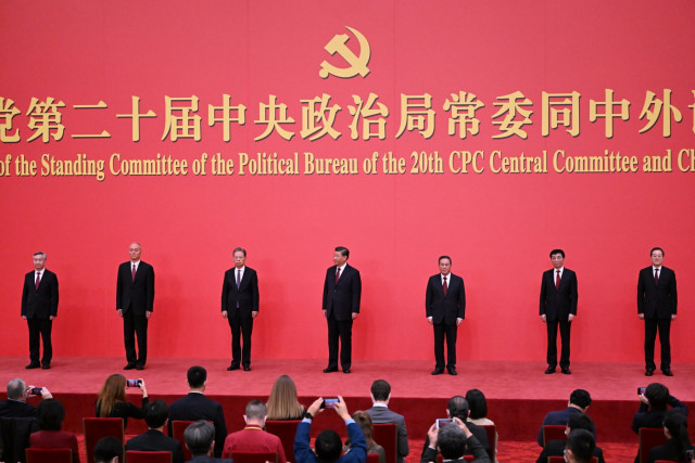 Who's on the Chinese Communist Party's new Politburo Standing Committee?