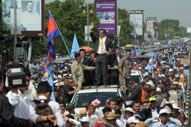 Sam Rainsy, Not Here but Always Here